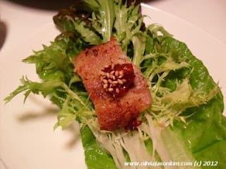 Herb Samgyupsal (Korean Grilled Pork Belly) 