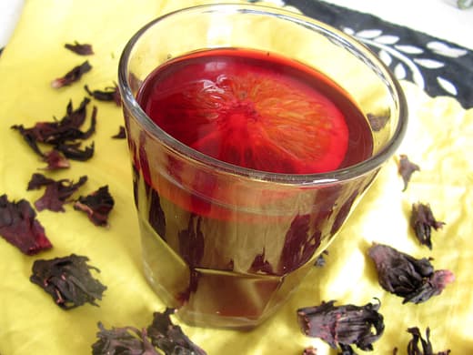 Hibiscus Iced Tea