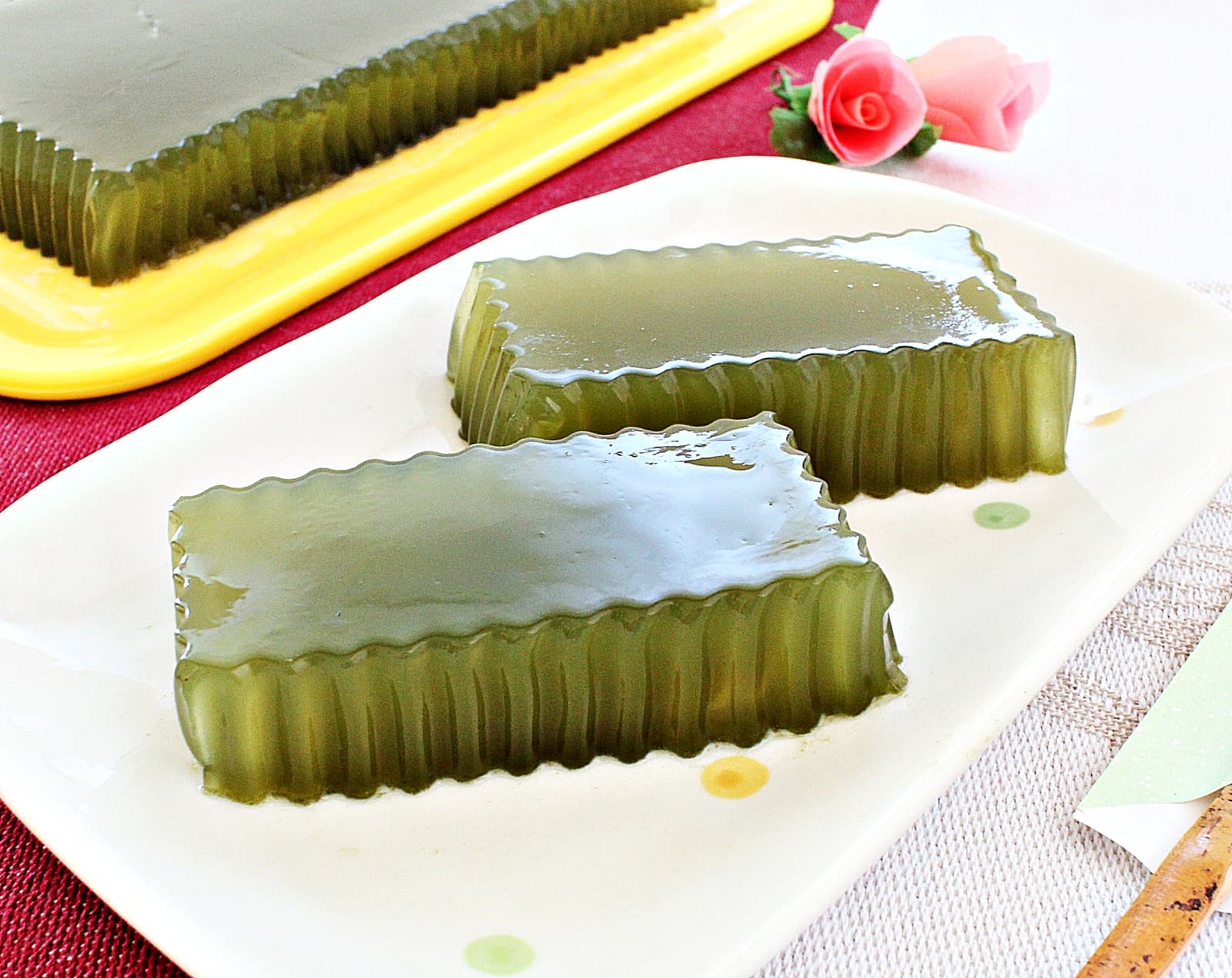 Honey Green Tea Jelly
