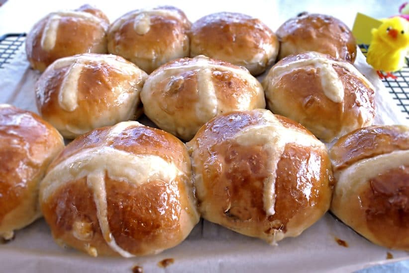The best hot cross buns