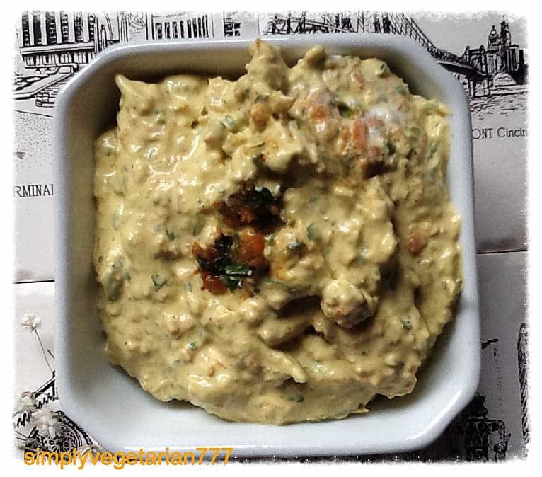 Vegan Garden Vegetable Dip