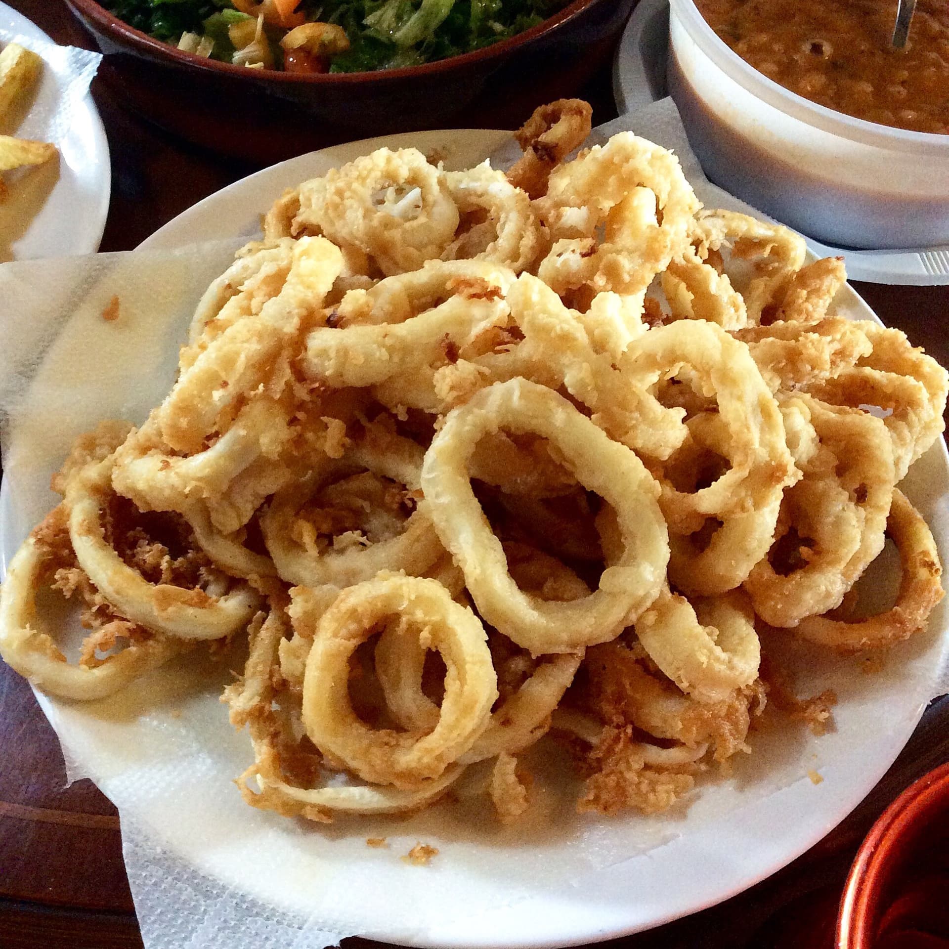 Greek Style Fried Calamari
