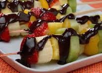 Xocai Healthy Chocolate: Fruit Kabobs