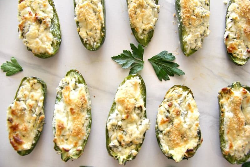Jalapeno Stuffed with Feta Cheese