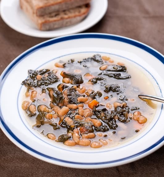 Herbivoracious' White Bean and Kale Soup