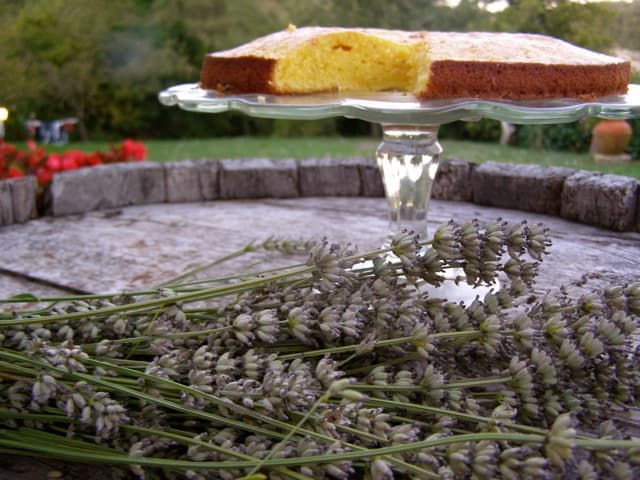 Lavender + Orange Cake = Love at First Bite