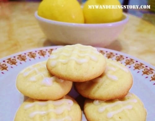 Lemon Cookies with Icing