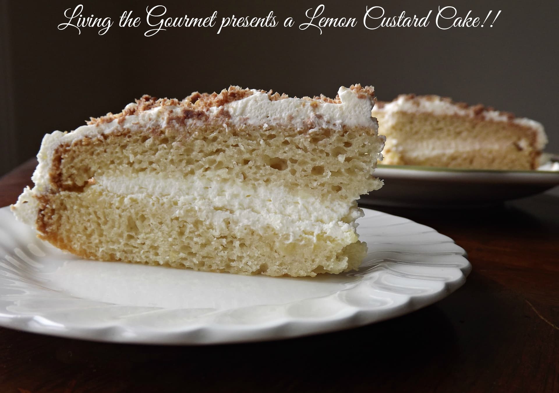 Lemon Custard Cake