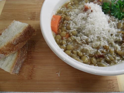Lentil Soup with Smoked Turkey