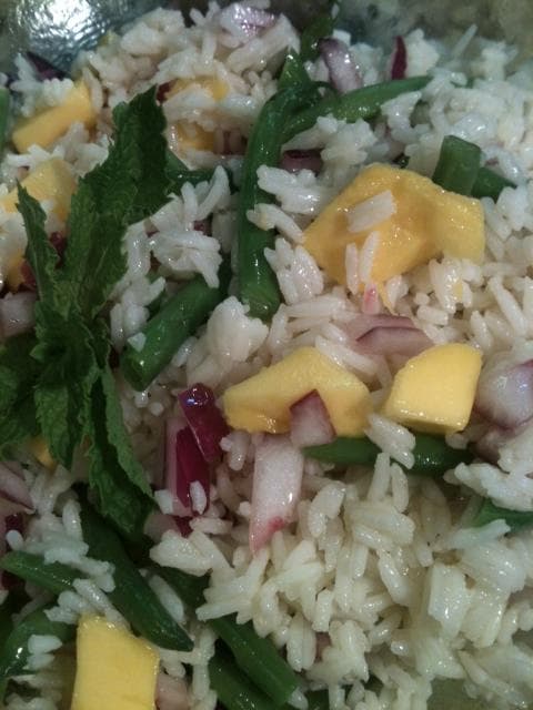 Mango Basmati Rice Salad