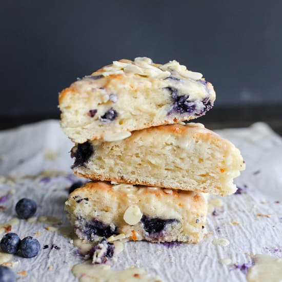 Blueberry & Orange Maple Scones