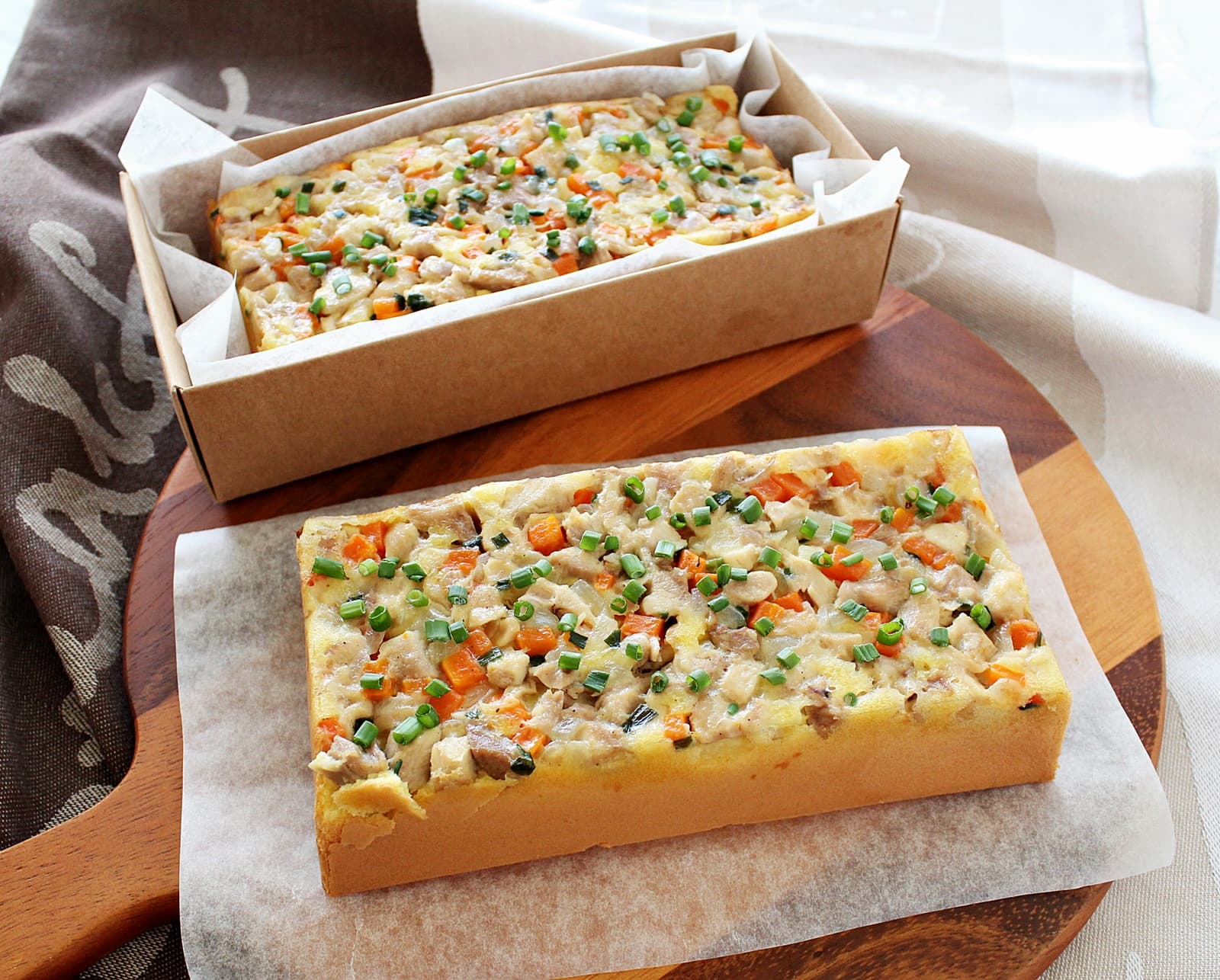 Upside Down Chicken Cake