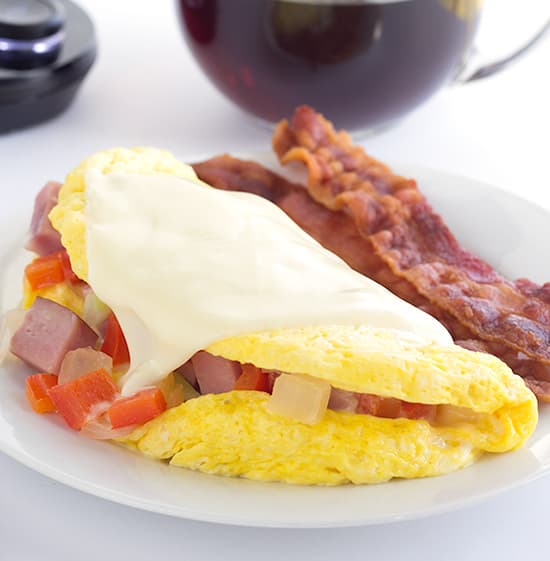 Microwave Western Omelet