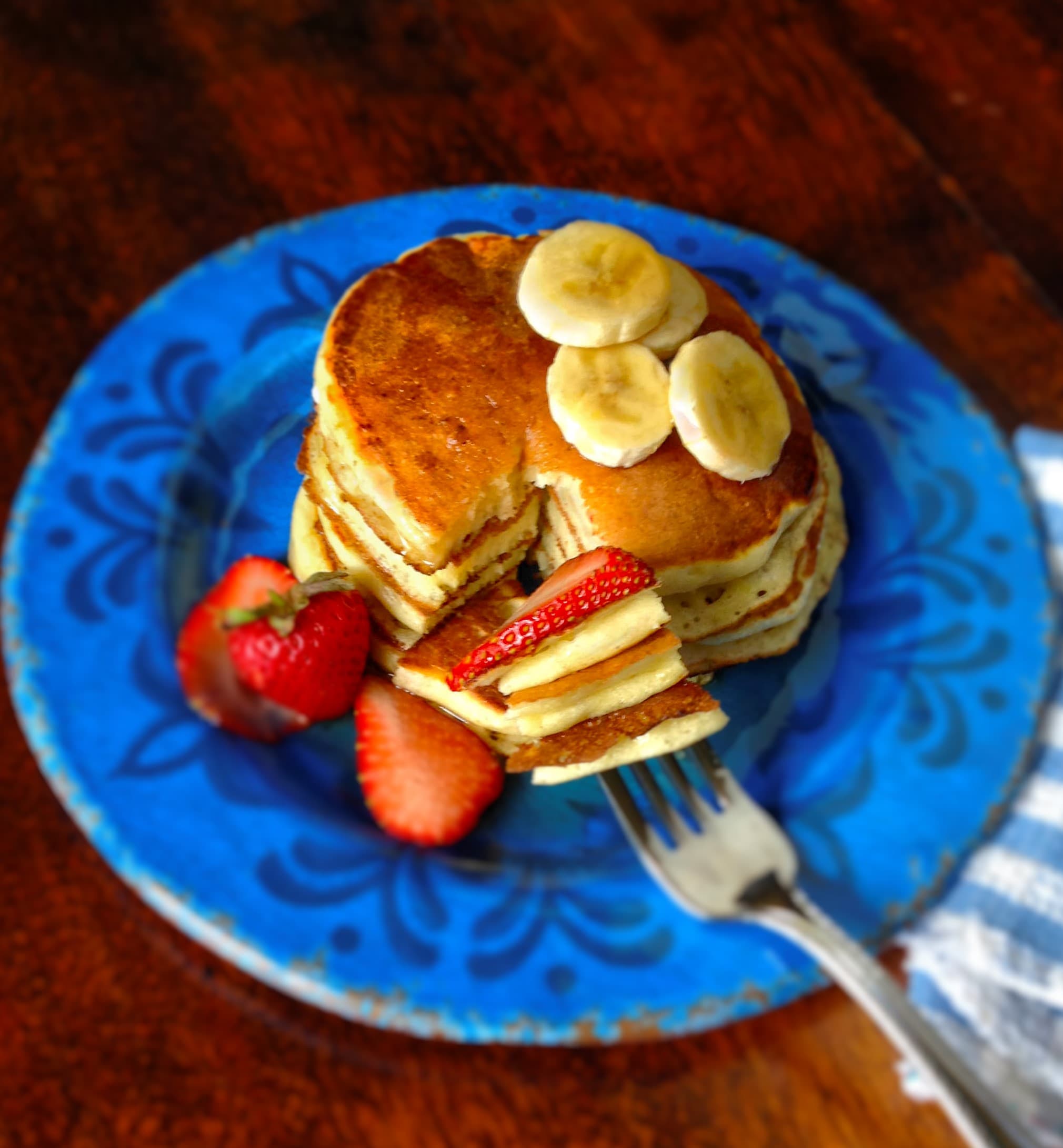Ricotta Lemon Pancakes