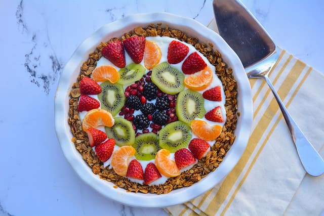 Fruit and Yogurt Parfait Tart Recipe