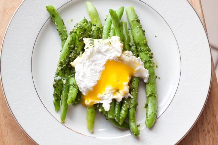Parsley Pesto Green Beans