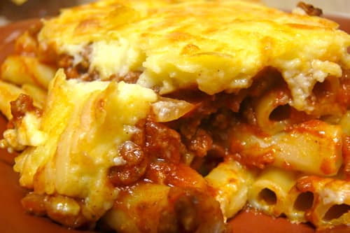 Lamb and Beef Pastitsio