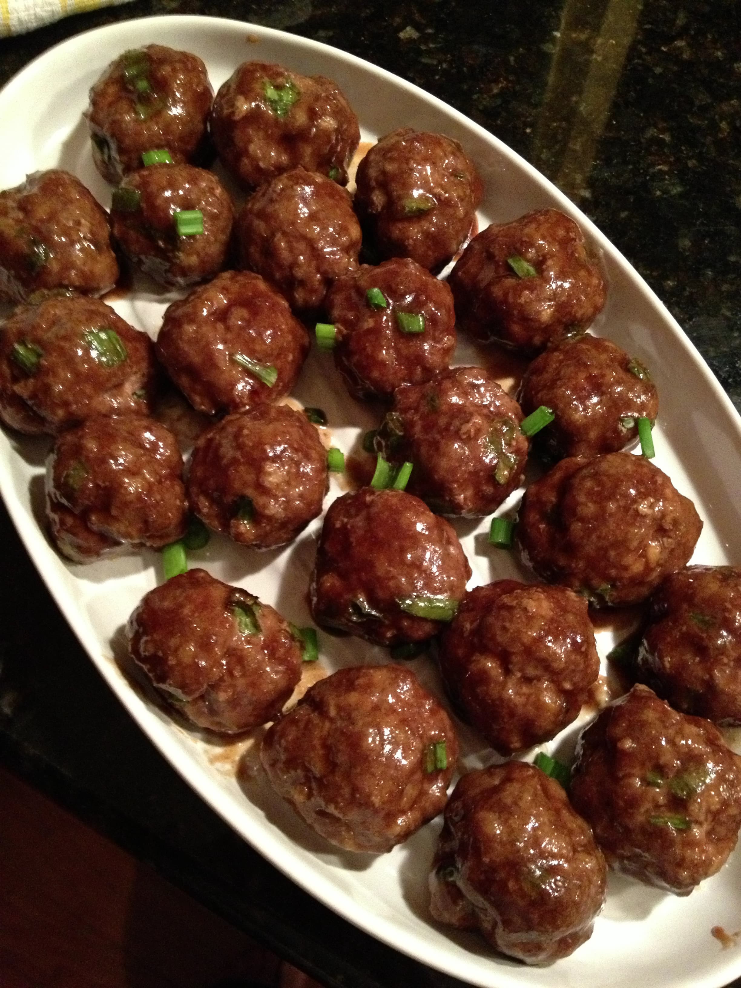 Asian Style Meatballs