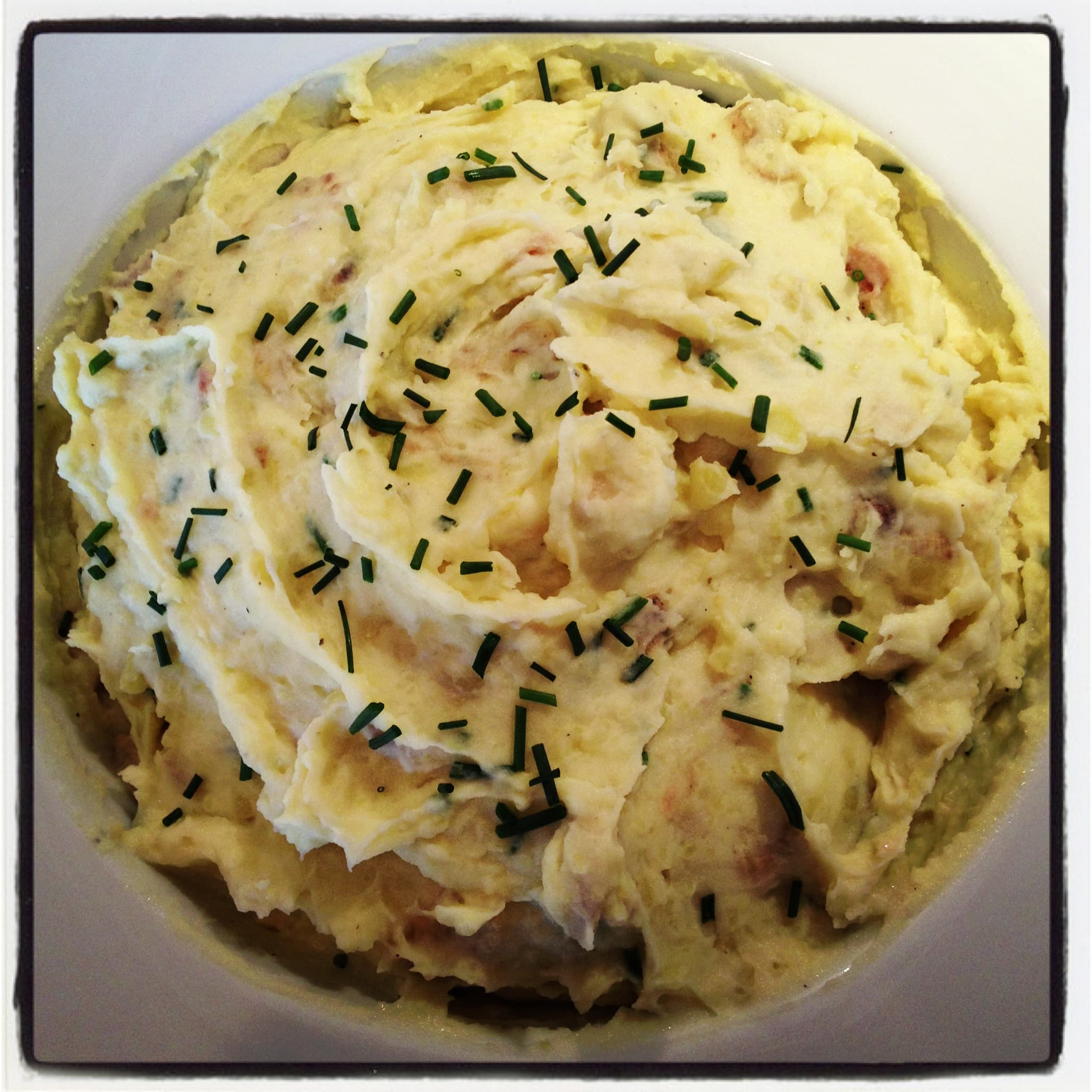 Garlic and Chive Mashed Potatoes
