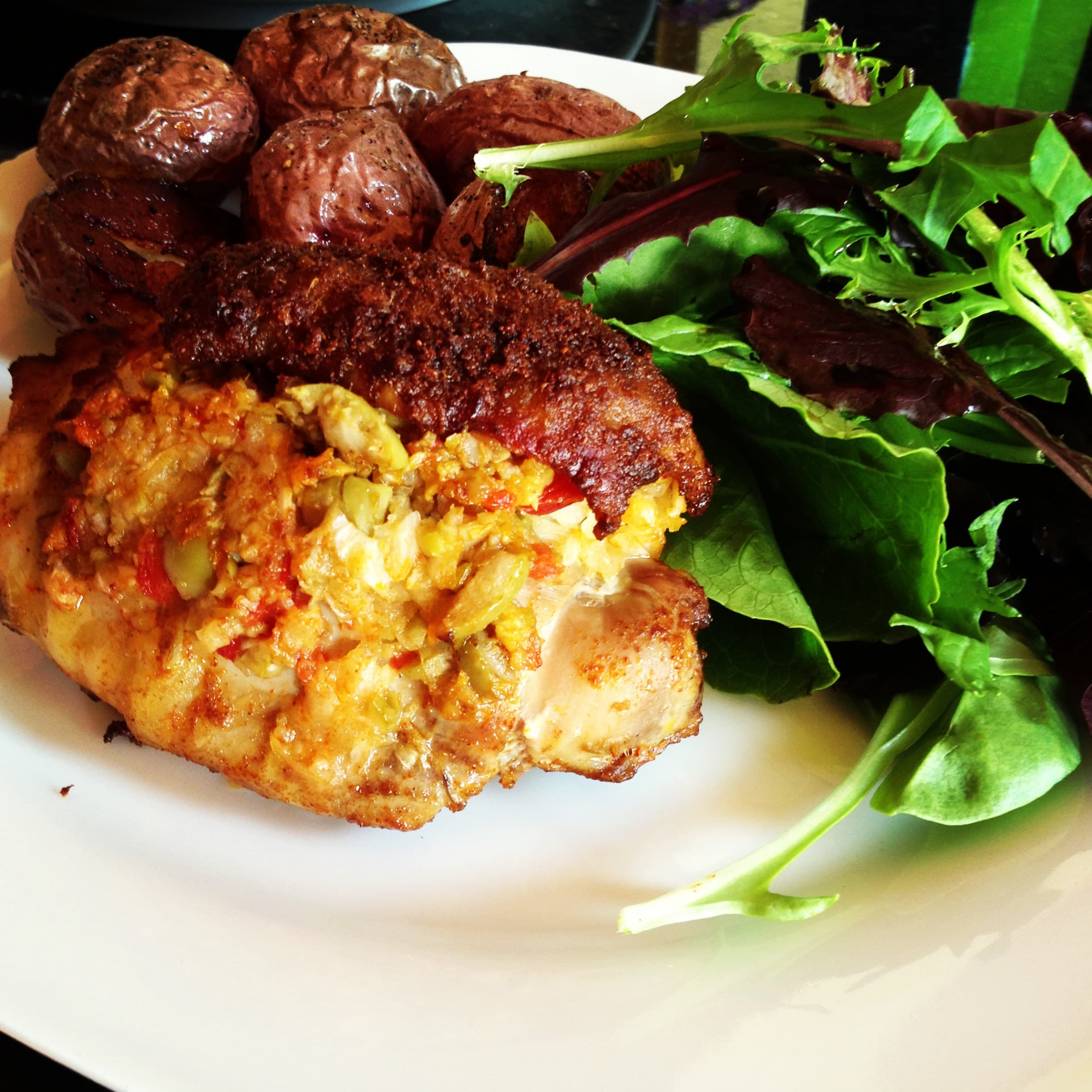 Spanish Style Roasted Chicken