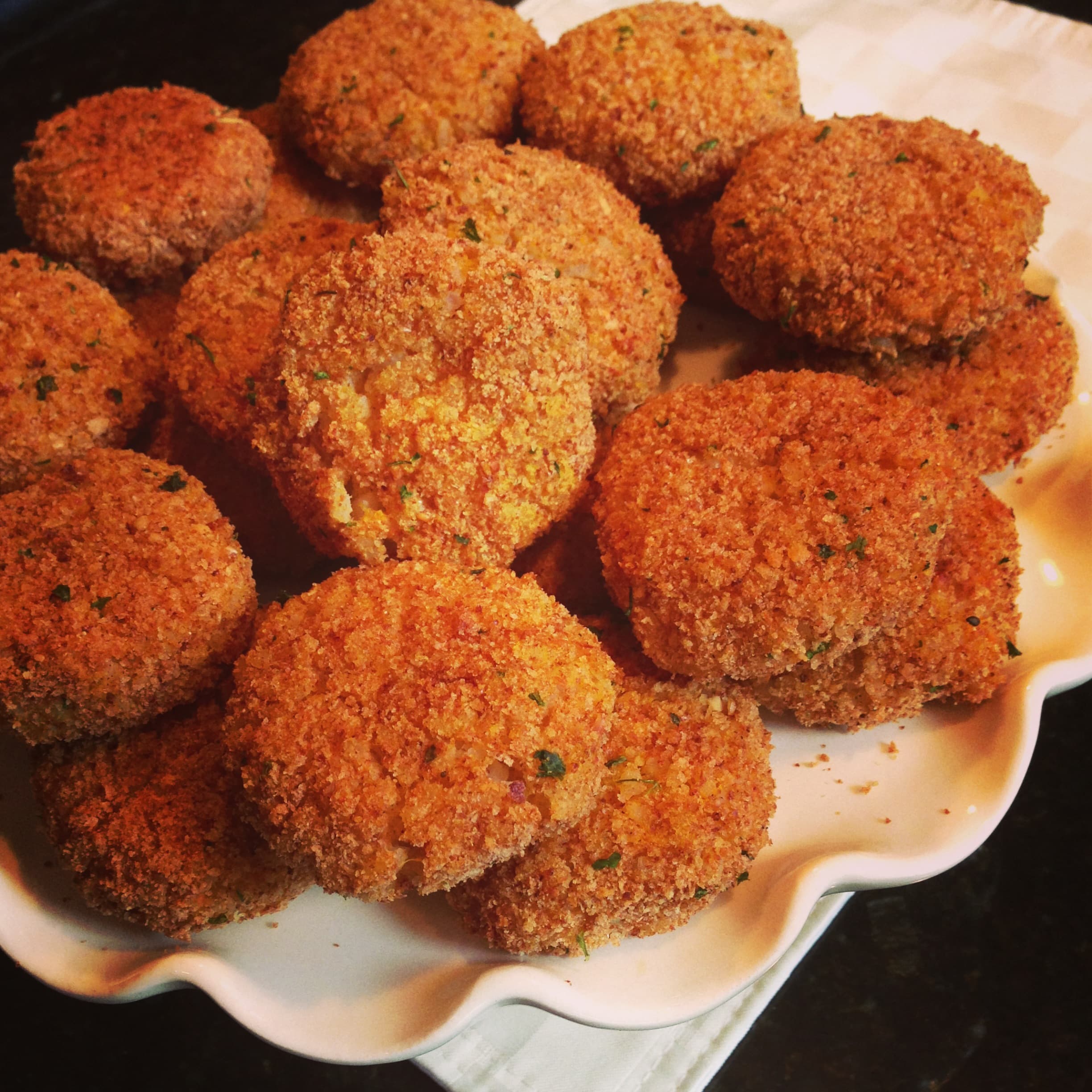 Butternut Squash Risotto Cakes
