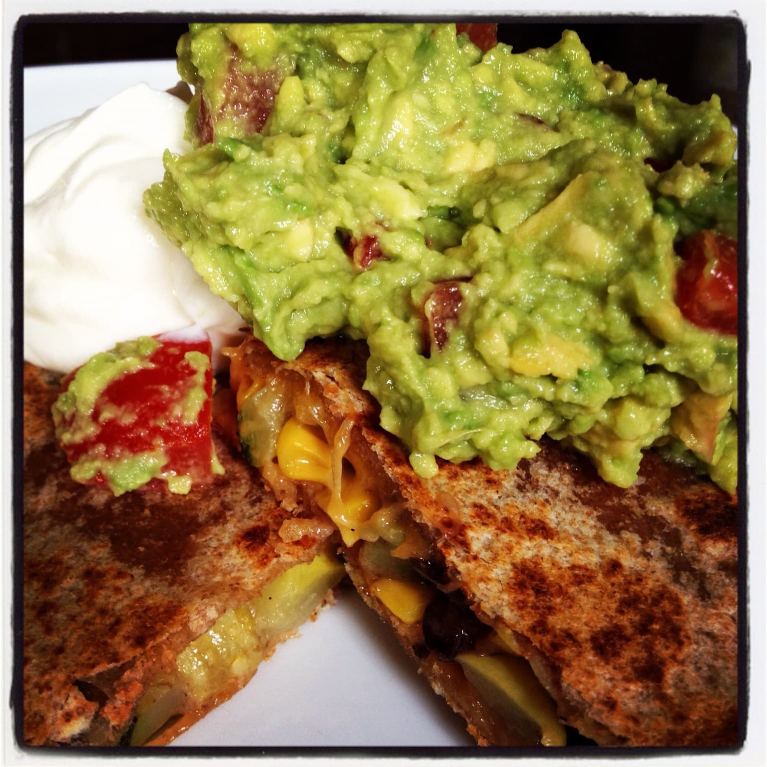 Meatless Monday :: Vegetable Quesadilla