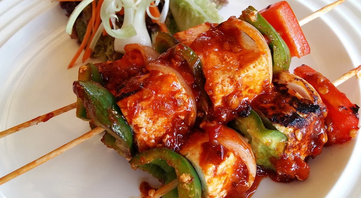 Schezwan Paneer Tikka 