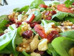 Romaine Salad with "Xocai Sipping Xocolate"