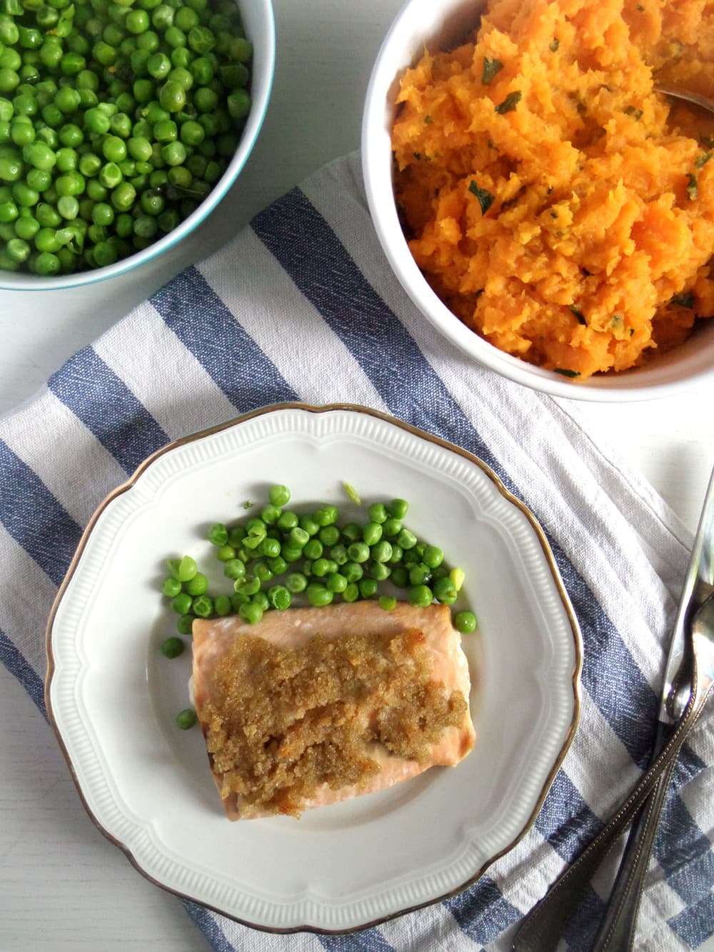 Salmon with Lime Crust