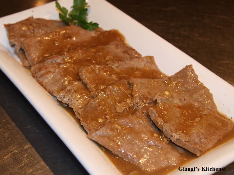 Scaloppine al Marsala