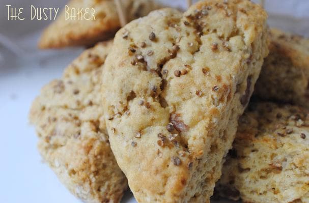 Royal Wedding Pear and Coriander Scones