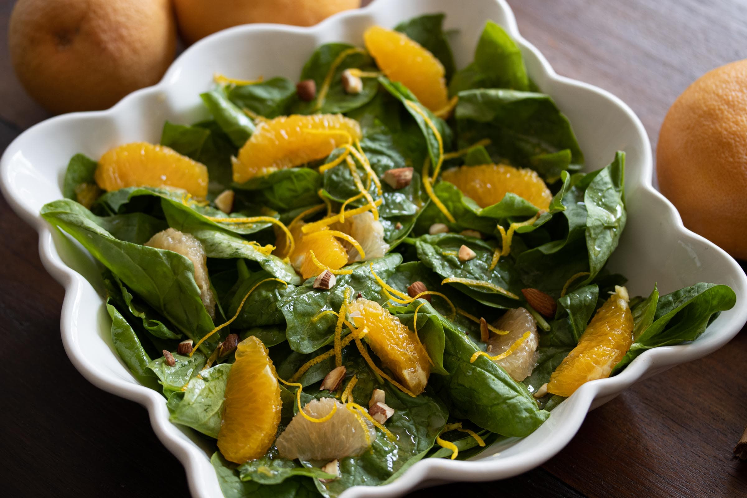 Spinach Salad with Citrus