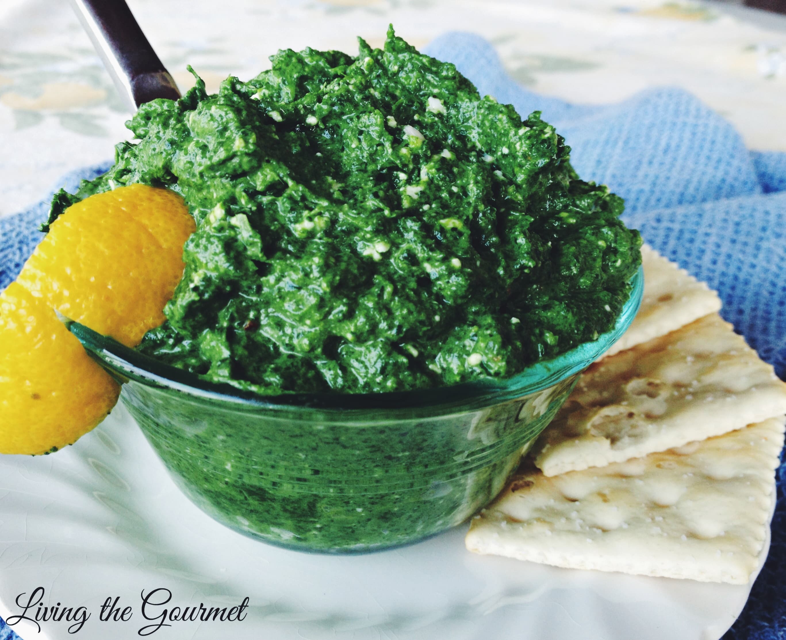 Fresh Spinach and Gorgonzola Dip 