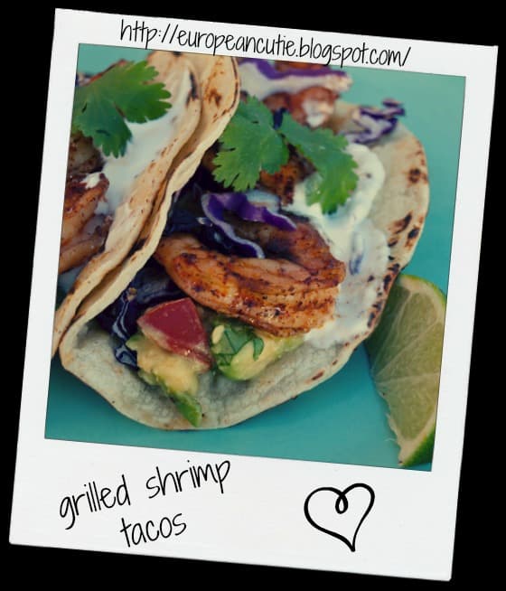 grilled shrmp tacos ♥