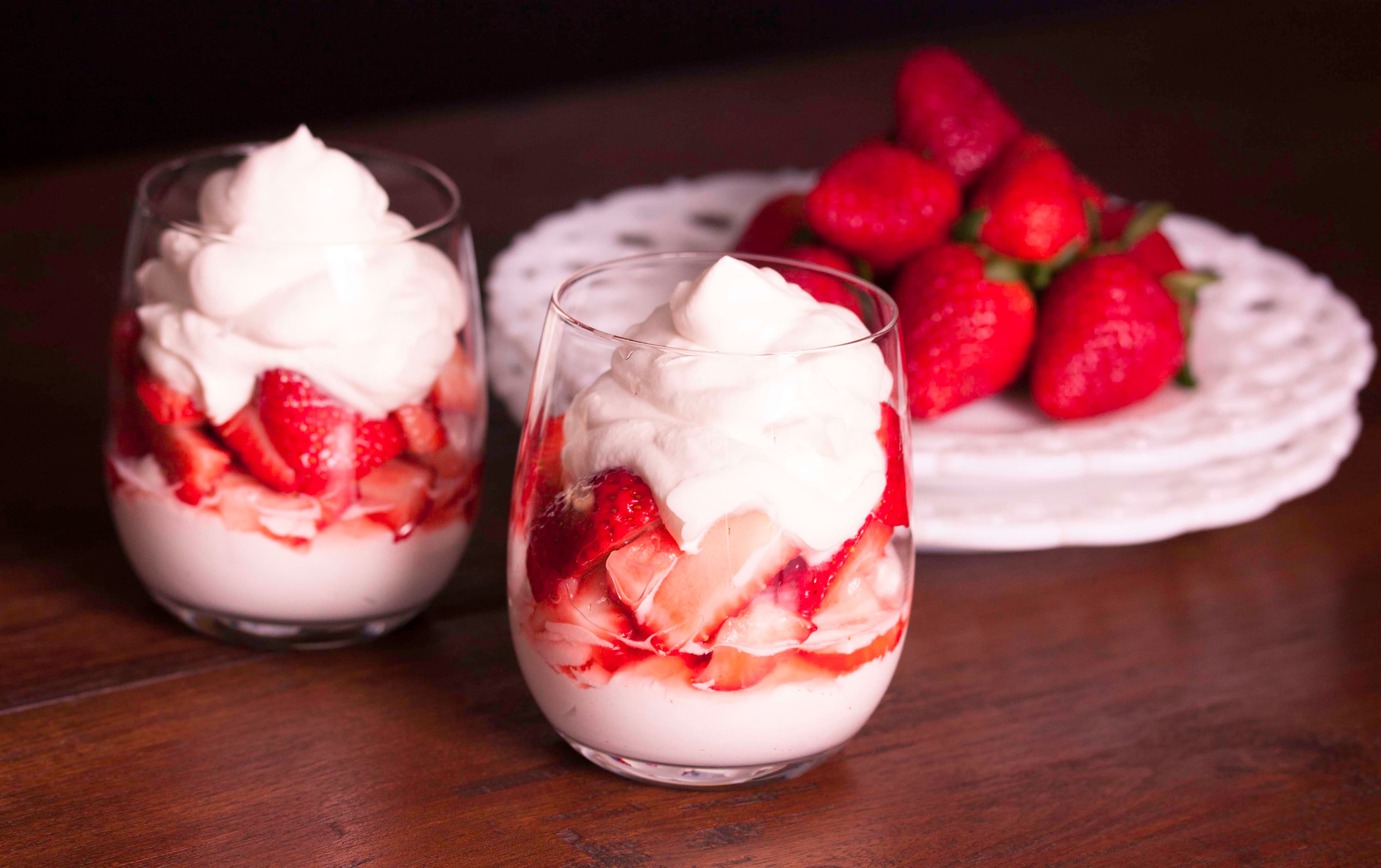 Strawberries Chantilly
