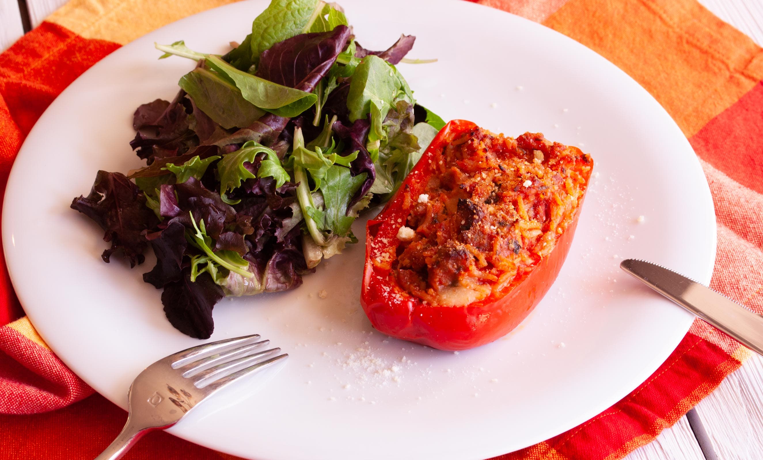 Stuffed  Bell Peppers - Giangi's Style