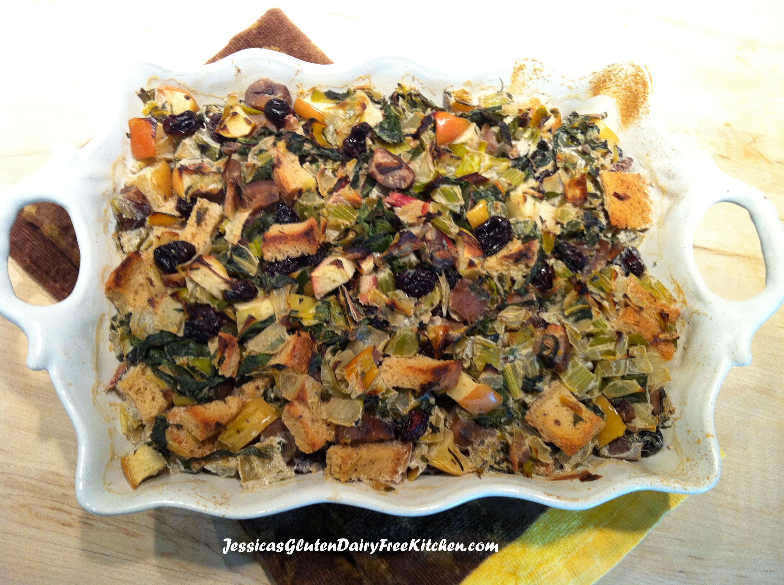 Thanksgiving Holiday Stuffing - gluten free, vegan