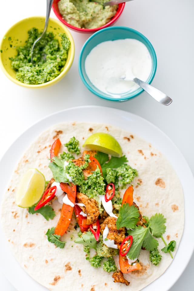 Spicy Chicken with Salsa Verde