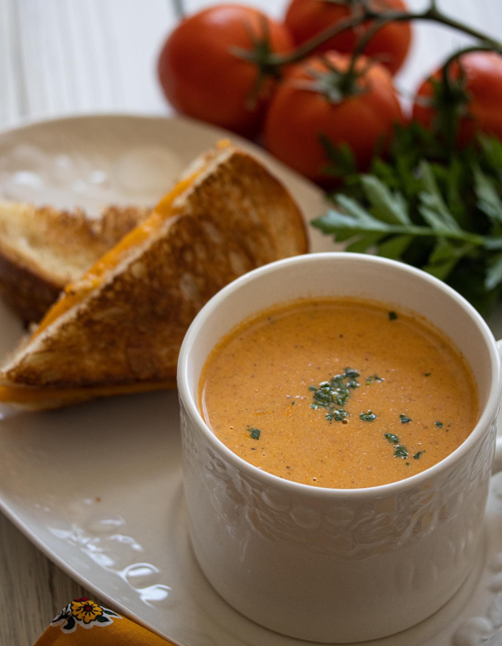 Tomato Soup - Grilled CHeese