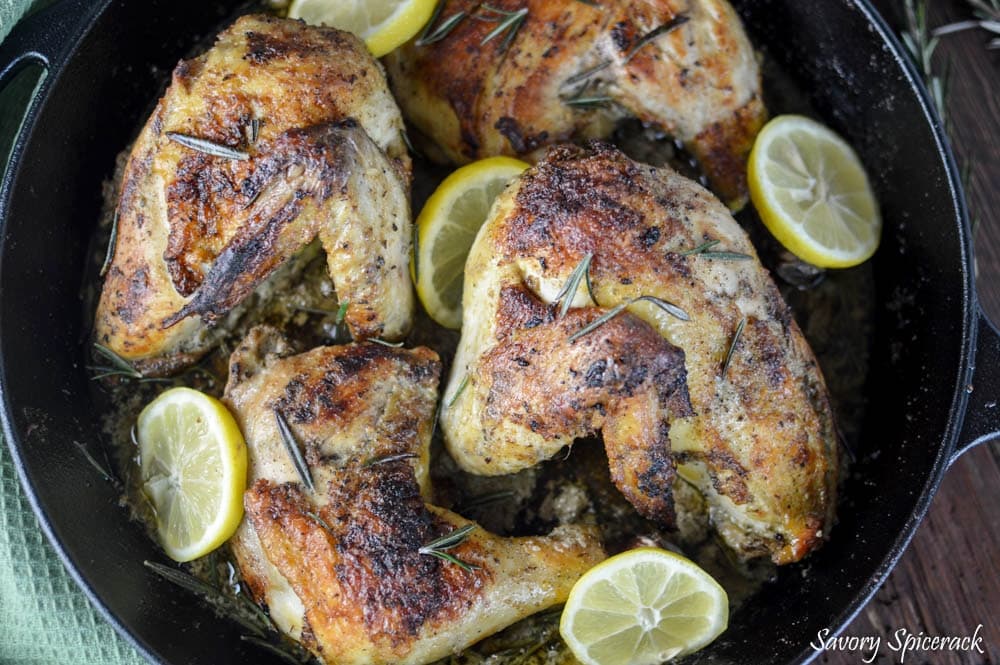 Lemon Rosemary Garlic Chicken