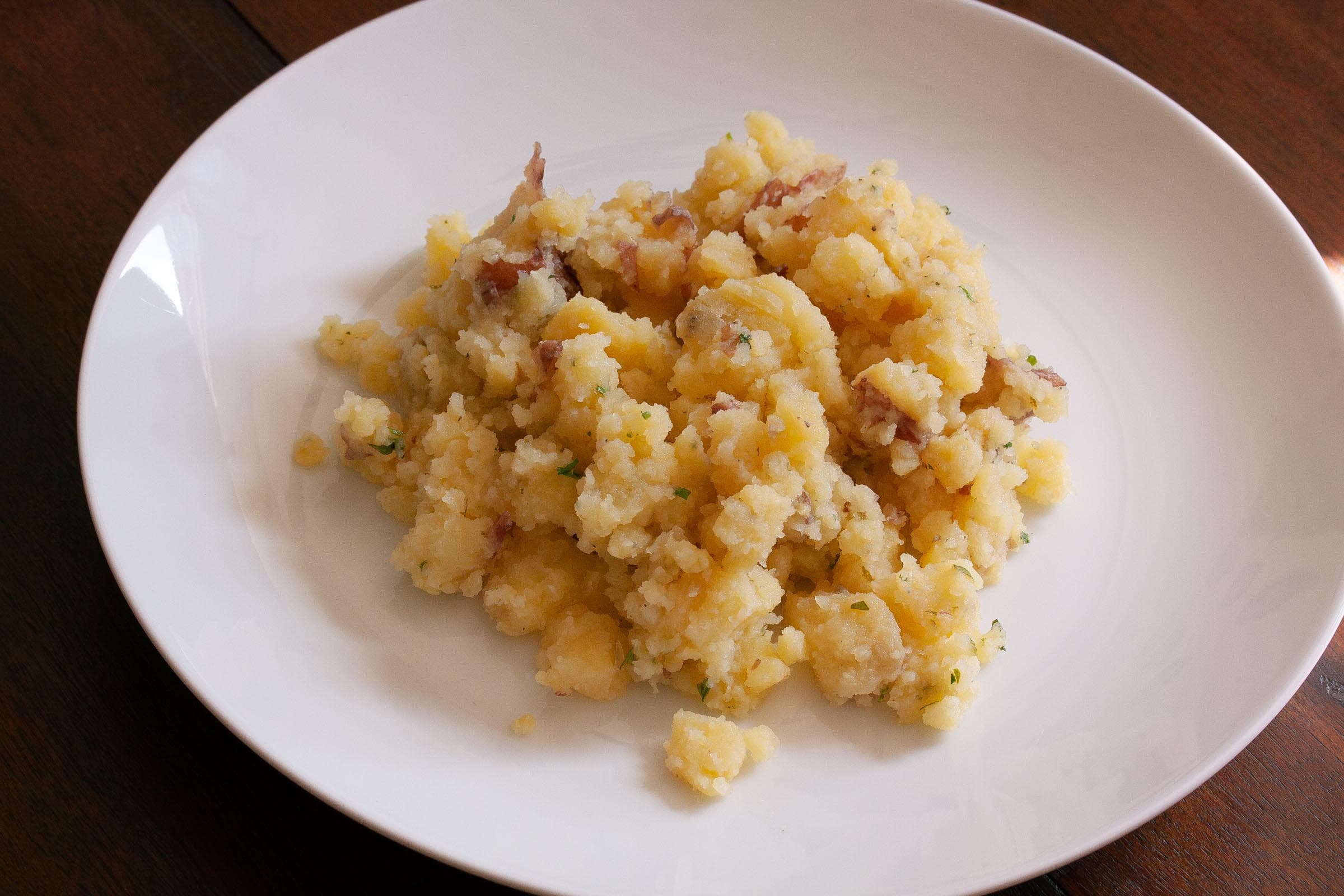Warm Potatoes with Cilantro and Lime