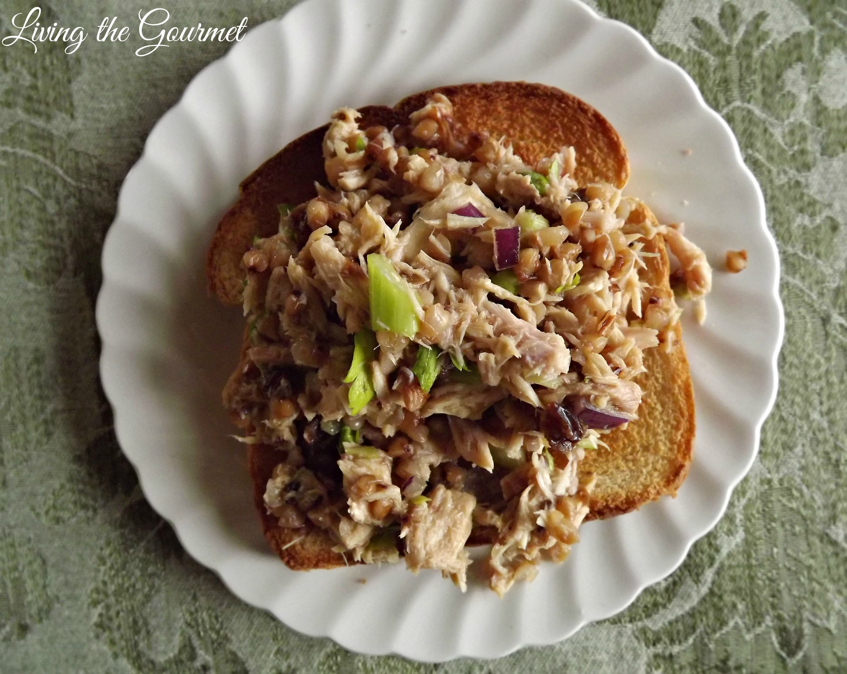 Tuna Salad w/ Buckwheat & Raisins