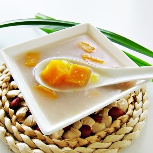 Yam Cream with Ginko Nuts