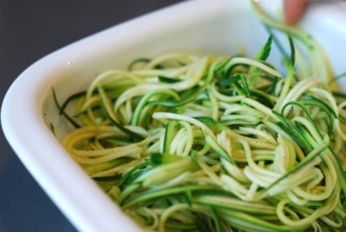 Fresh Zucchini Noodles