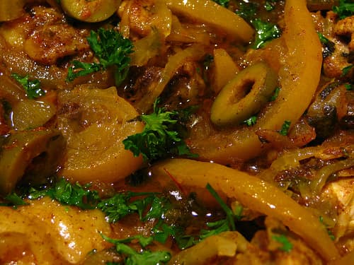 Chicken Tagine With Preserved Lemons And Olives