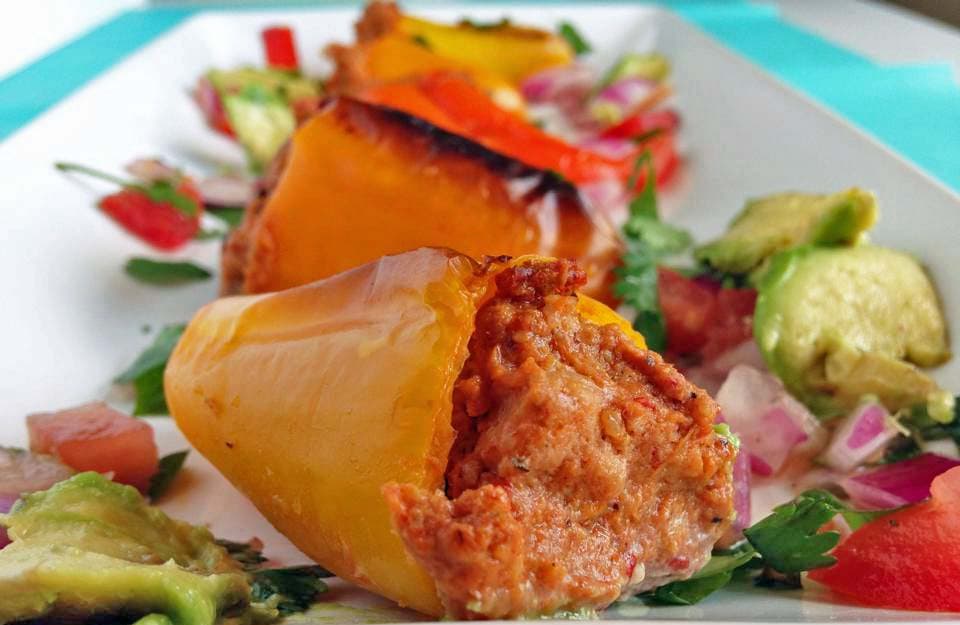 Mini Stuffed Mexican Bell Peppers