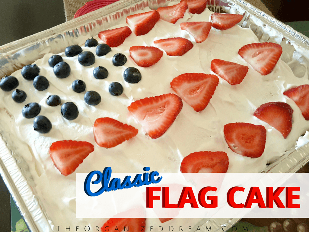 Classic Flag Cake