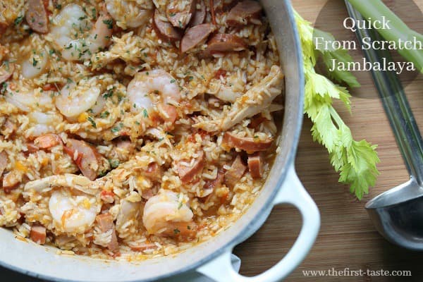 Quick From Scratch Jambalaya