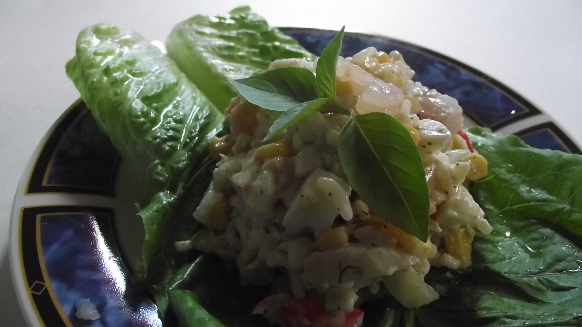 Rice and Crab salad fast and easy!