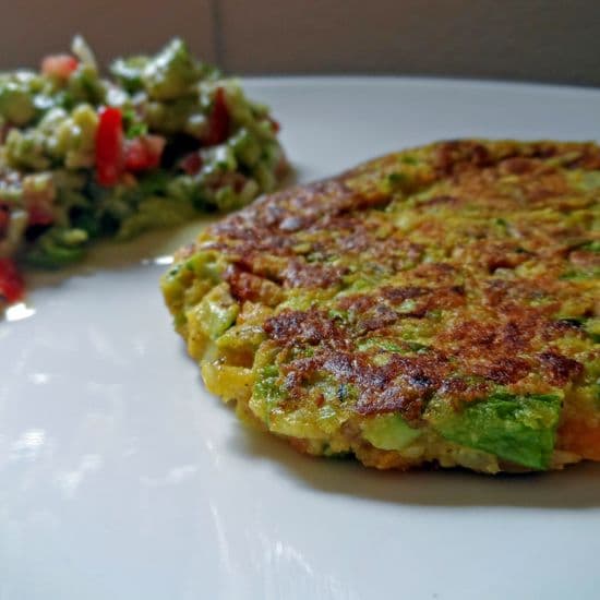 Vegan Chickpea Veggie Patty